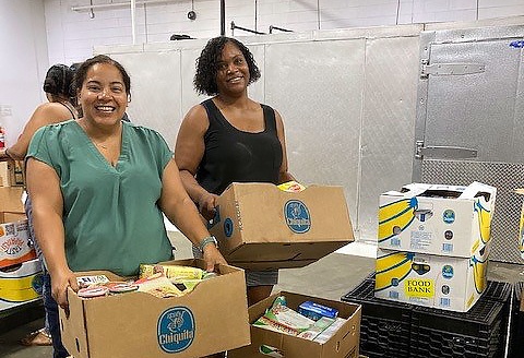 Food Center member agency shopping for food