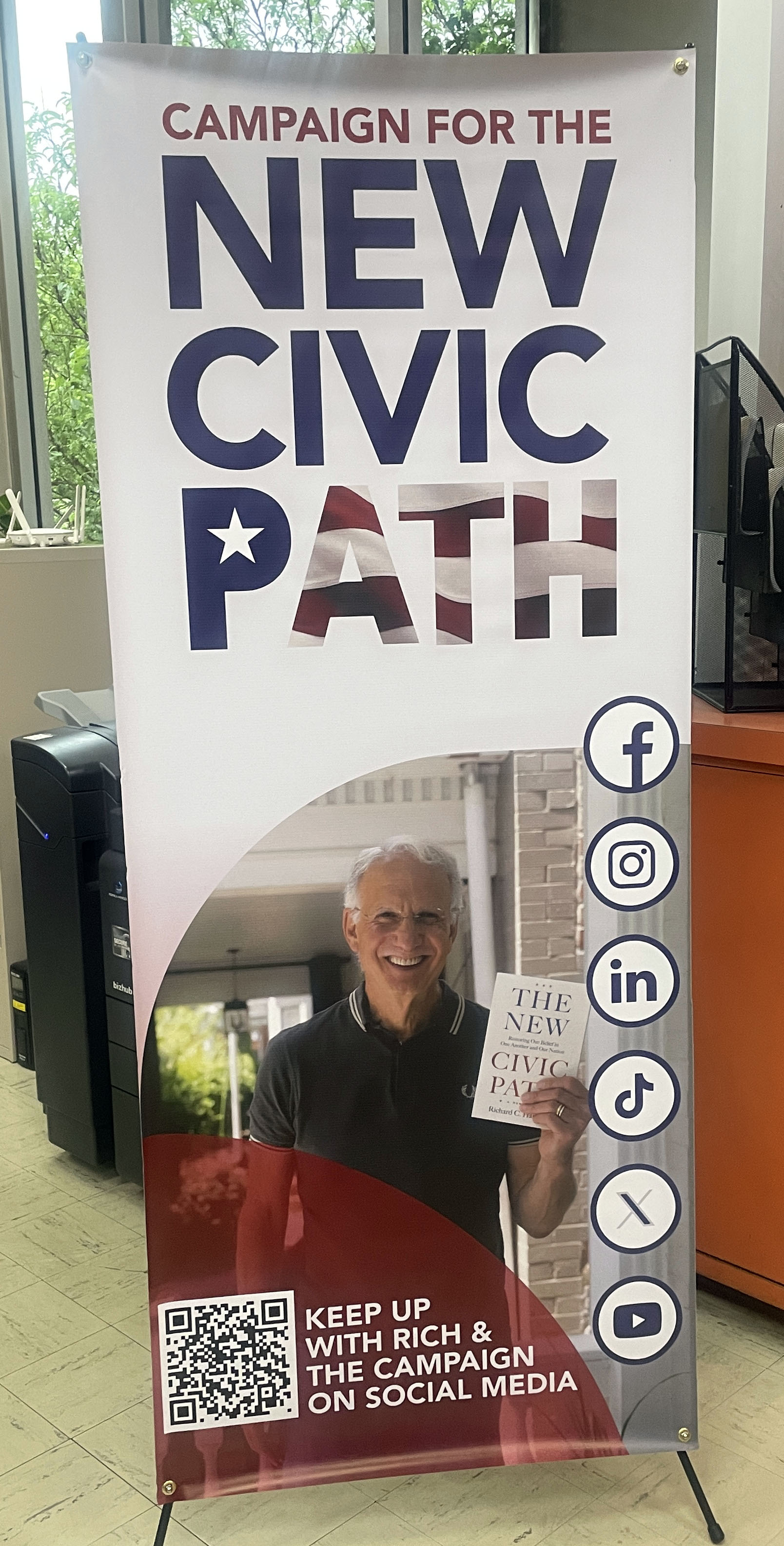 Banner for Rich Harwood's new book