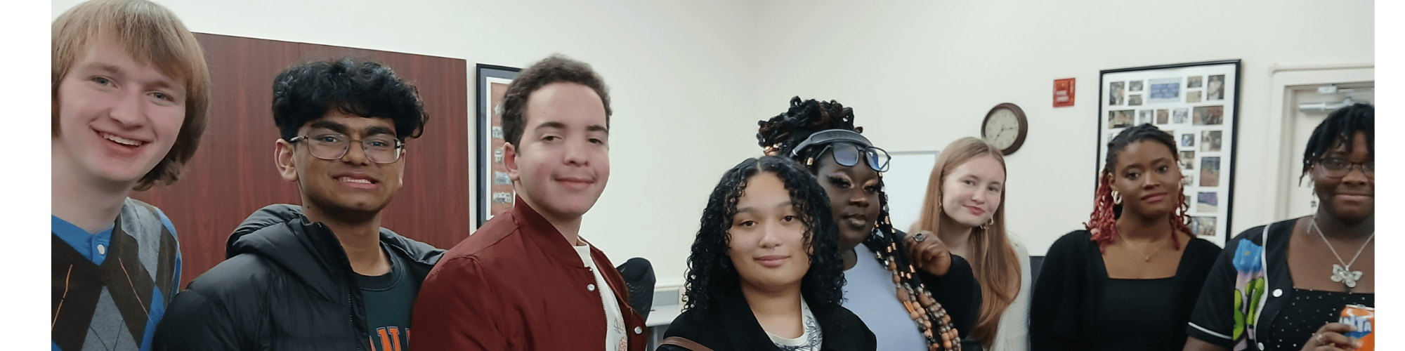 Student United Way participants at the closing ceremony