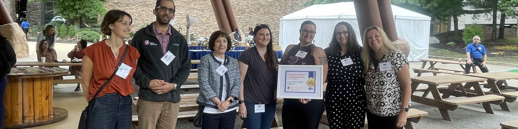 Norwich Public Utilities at the Campaign Celebration